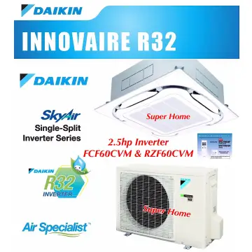 Beli Daikin Ceiling Cassette 2 5 Hp Pada Harga Terendah Lazada My