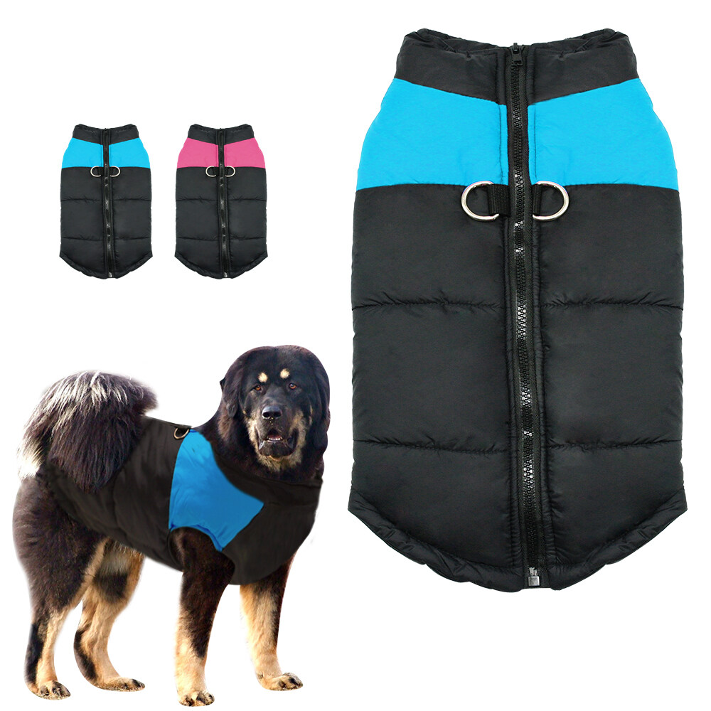 【CW】 Dog Clothes For Large Dogs Winter Pet Coat Big Dog Jaet Vest