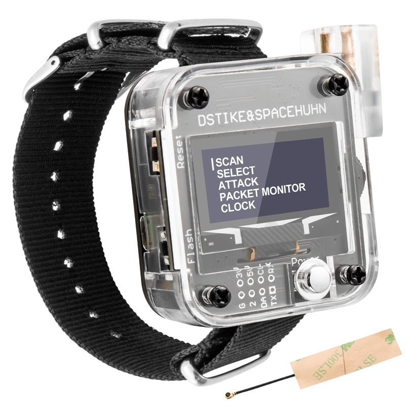 WiFi Deauther Watch V3 ESP8266 Programmable Development Board Wearable ...