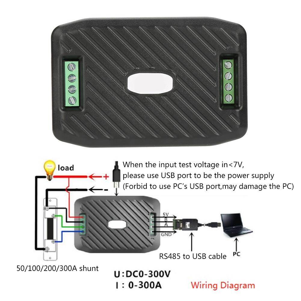 PEACEFAIR PZEM-017 DC Voltage Current Power Energy Consumption Meter Communication Module
