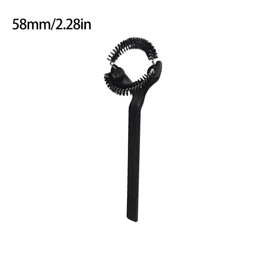 Coffee Machine Cleaning Brush Replaceable Head Coffee Machine Cleaning Brush Coffee Grinder Cleaning Tool Home Kitchen Tool