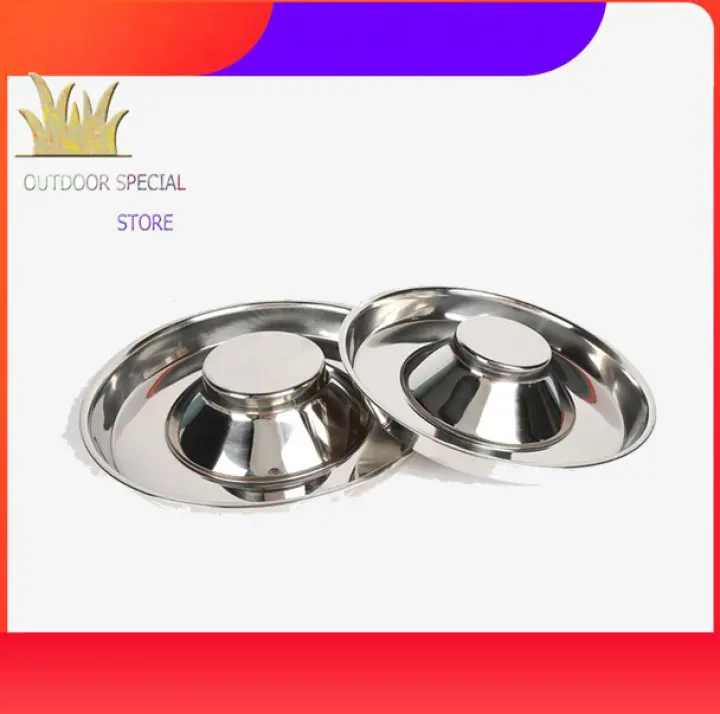 extra large stainless steel dog water bowl