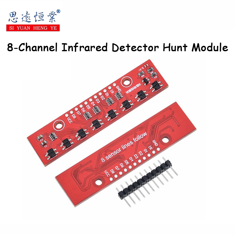 1pcs Tracking Module Infrared Detection Sensor Module DIY For Arduino 8 ...