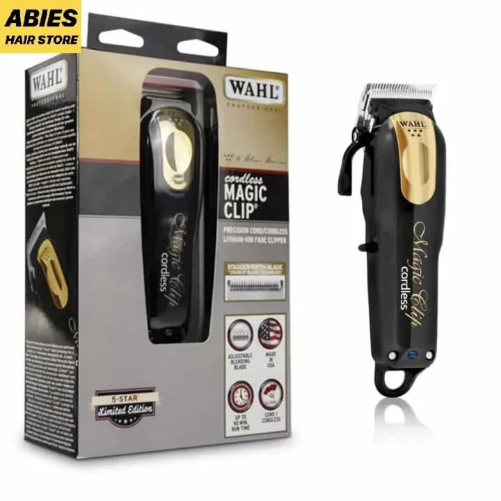 wahl magic cordless hair clipper limited edition