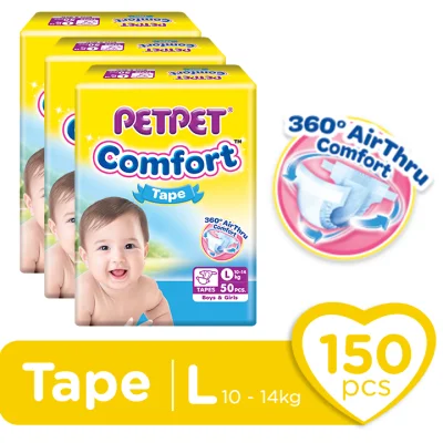 PetPet Comfort Tape Mega Pack L 3x50s