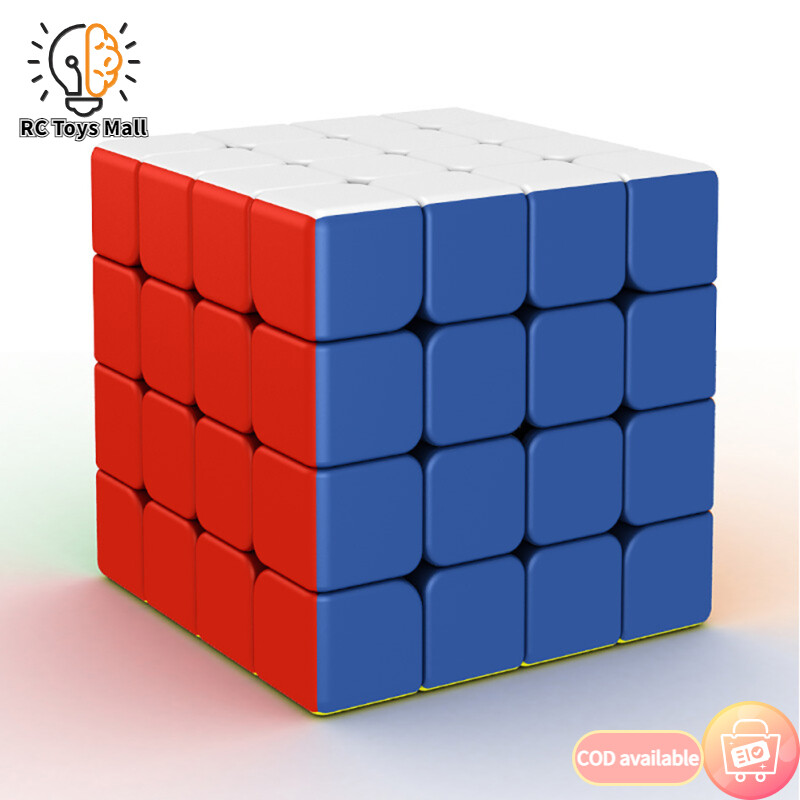 Moyu RS4M Magnetic Speed Cube 4x4 Stickerless Magic Cube Puzzle Toy