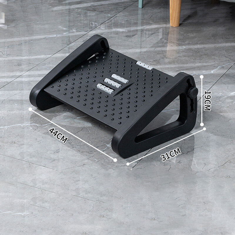 Home office footrest, adjustable triangle anti-warp jiro leg and foot pedal, foot pedal, foot stool