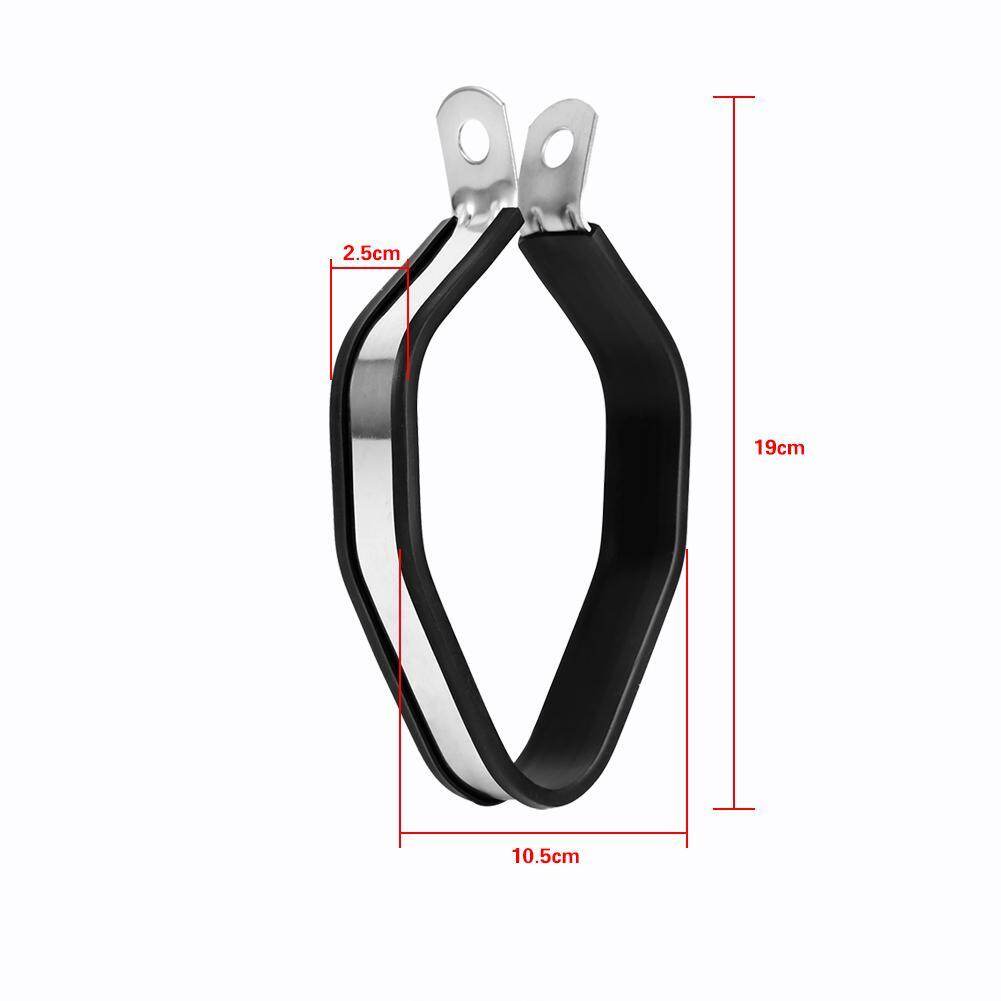 motorcycle hexagon Exhaust Muffler pipe Silencer Hanger Mount Bracket (Primary color)