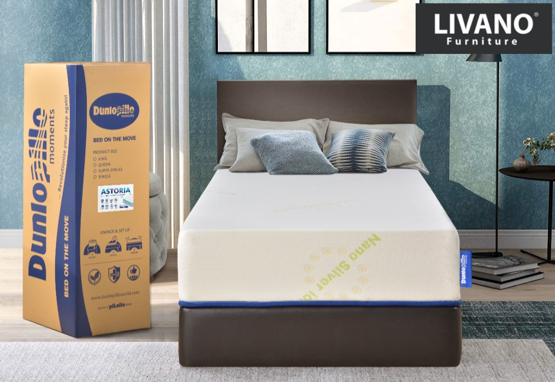 Dunlopillo Astoria 100 Unsprung Mattress Queen and Single/ Compressed