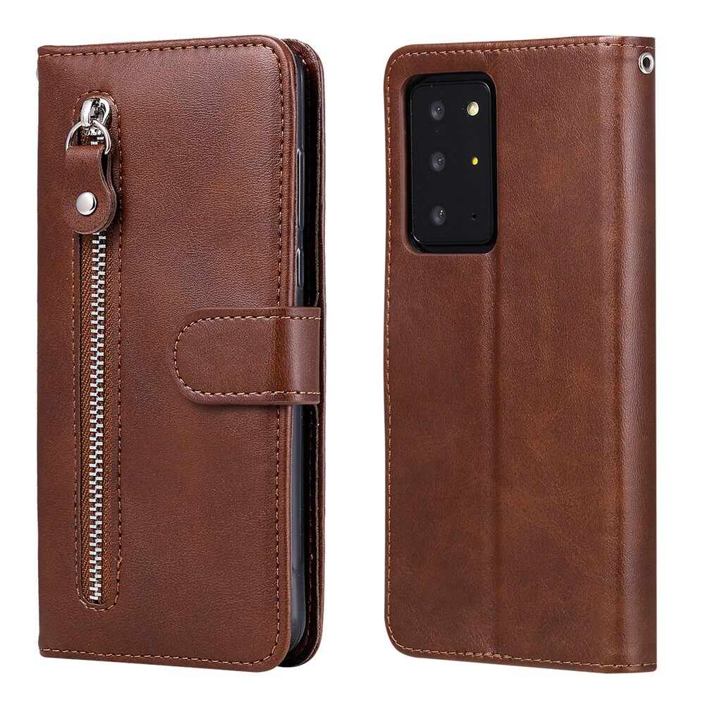 Bao Da Đựng Điện Thoại Có Khóa Kéo, Dành Cho Samsung Galaxy Note 20 Ultra Note 20 10 10 Plus 9 8 Ốp Ví Sang Trọng Ốp Lưng Dạng Ví Lật Thời Trang