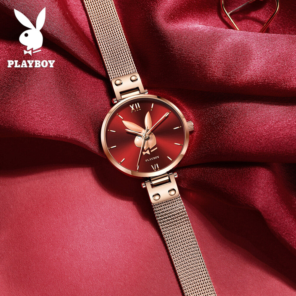 OLEVS Watch For Womens Genuine Water Proof Simple Style Rose Gold Mesh