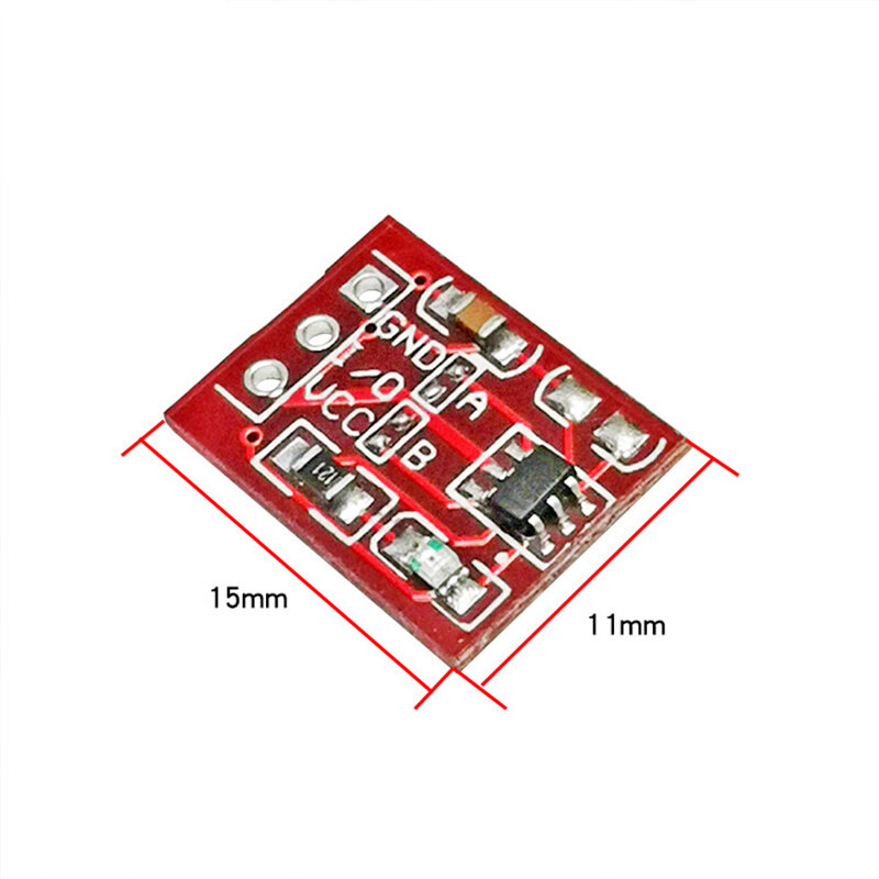 Mô-đun Nút Cảm Ứng TTP223 Loại Tụ Điện Cảm Biến Công Tắc Cảm Ứng Tự Khóa Kênh Đơn