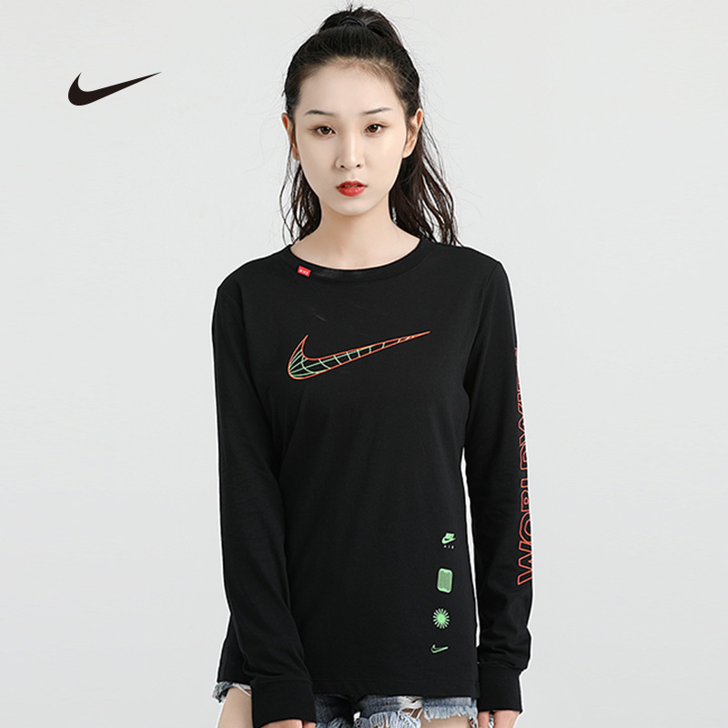 nike t shirts women's long sleeve