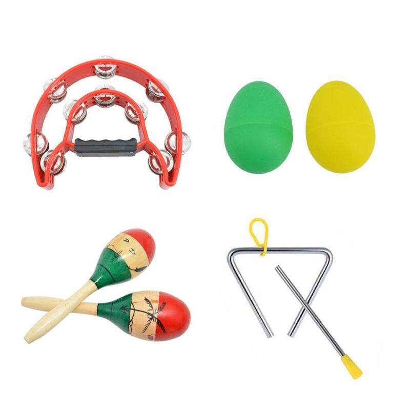 Sản Phẩm Bán Chạy nhất 4 Orff Nhạc Cụ Bộ Dây Bộ nhịp điệu Âm Nhạc Đồ chơi giáo dục cho Trẻ Em