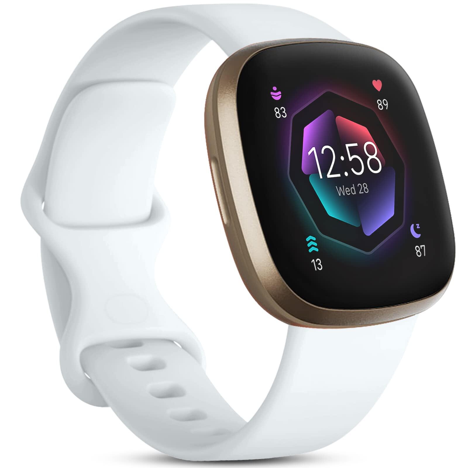 Strap for Fitbit Versa 4 3 Sense 2 band Smartwatch Accessories replacment wristband Sport silicone Bracelet Fitbit Versa 3 Strap