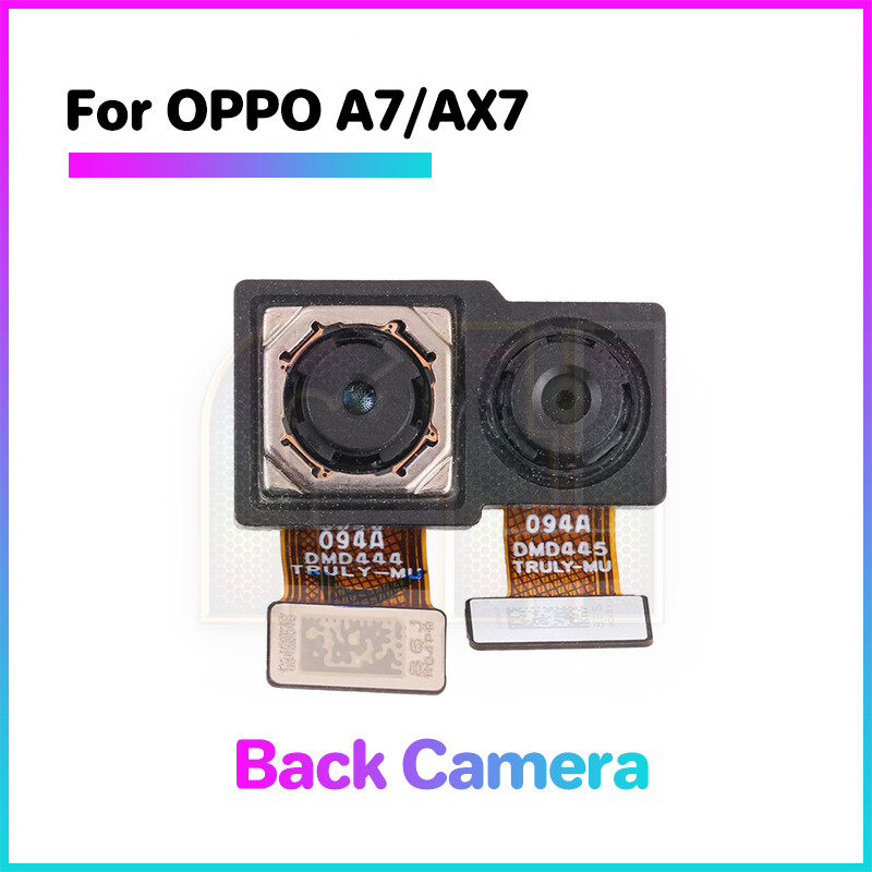 Front Back Camera For OPPO AX7 A7 rear Main selfie lifting Camera kamera belakang flex cable ribbon Module Compatible