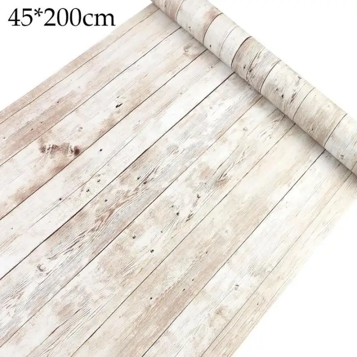 45 200cm Old Wood Grain Wallpaper Self Adhesive Removable L And Stick Decor Wall Covering Vintage Panel Interior Lazada - Adhesive Wallpaper Wood 45 200cm Old Wood Grain Wallpaper Self Adhesive Removable L And Stick Decor Wall Covering Vintage Panel Interior Lazada - Adhesive Wallpaper Wood