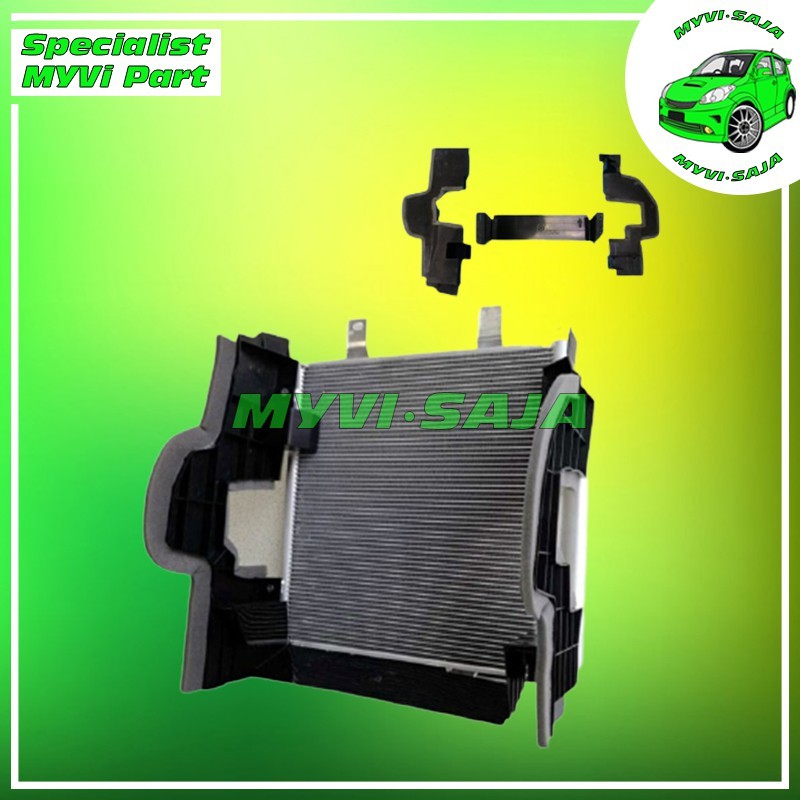 Malaysia 1 Set 3 Pc Myvi Lagi Best Icon 1 3 Icon 1 5 Condenser Front Cover Ac A C Aircond Lazada