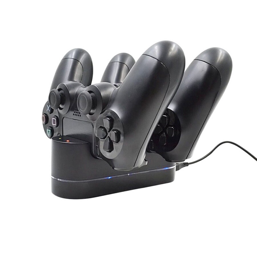 Đế Sạc Bộ Điều Khiển PS4 Cho PlayStation4 / Slim PS Pro Dualshock 4 Đế Sạc Bộ Điều Khiển Tay Cầm Chơi Game Có Dây Cáp