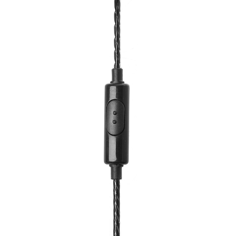 [Hot]3.5mm Jack DIY Replacement Headphone Audio Cable Maintenance Wire With MIC 1.25m