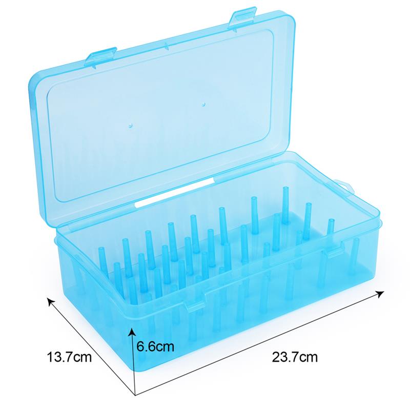 Sewing Thread Storage Box 42 Pieces Spools Bobbin Carrying Case Container Holder Craft Spool Organizing Case Sewing Storage