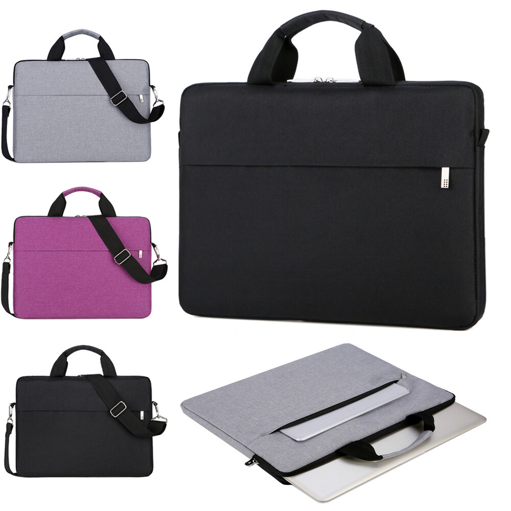 shoulder bag with laptop sleeve