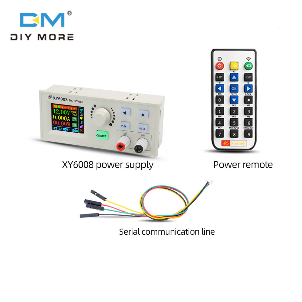 [100% Chính Hãng] Diymore Bộ Nguồn Ổn Định DC Điều Chỉnh Được CNC Mô Đun Giảm Dòng Điện Không Đổi Sửa Chữa 60V 8A4 80W