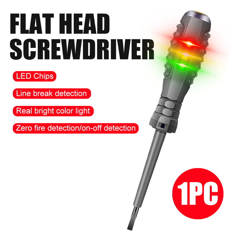Inductive Screwdriver Test Pen Voltage Tester, Electrical Test Tool
