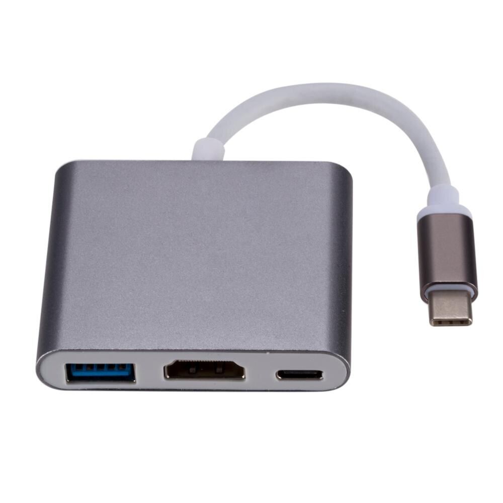 Grwibeou Bộ Chuyển Đổi USB C Sang HDMI Type C Hdmi Bộ Chuyển Đổi USB 3.1