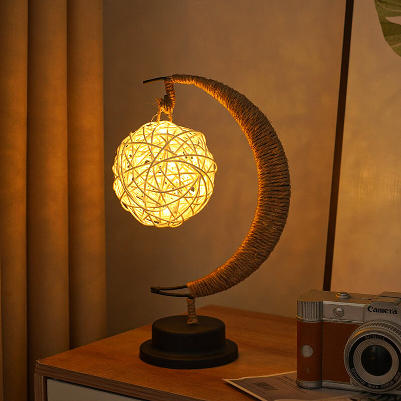 XINLANYASHE LED lamps, table lamps, bedroom lamps, room lamps, night lights, reading lamps bedside lamp bedroom lamp decorative night light USB connection Decorative lamp creative desk lamp