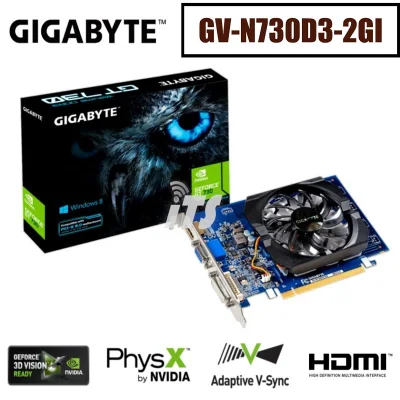 Gigabyte Nvidia Geforce GT730 2GB DDR3 Graphic Card