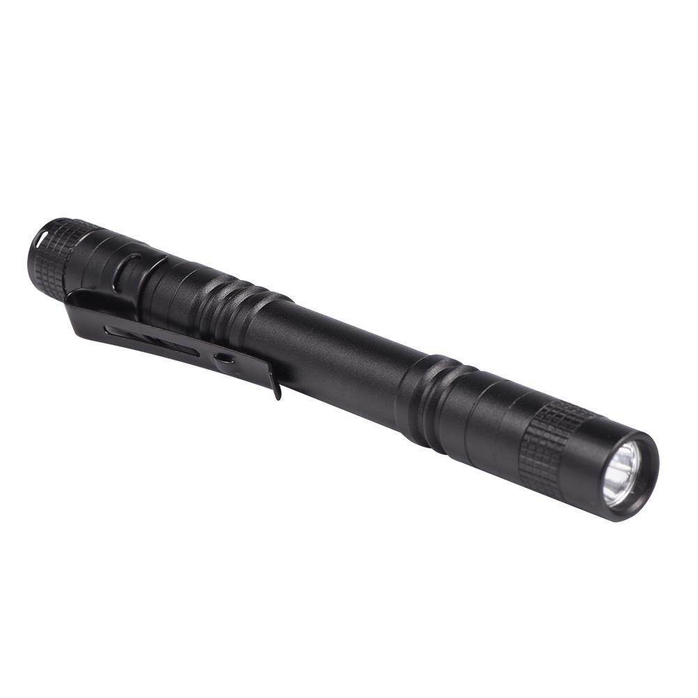 Mini Xách Tay LED Pen Clip Pocket Đèn Pin Ánh Sáng Cao Torch Đèn Pin