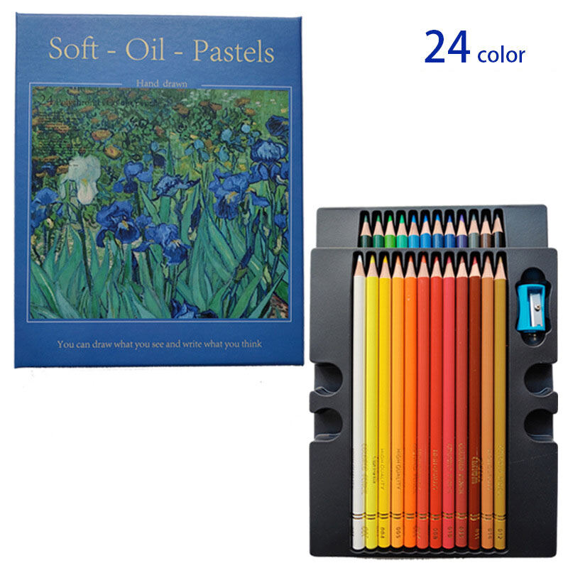 Professional Color Lead 24/36/72/120 colors Oil color brush Water soluble colored pencil Master Art Wood Crayons Master Art Premium Grade