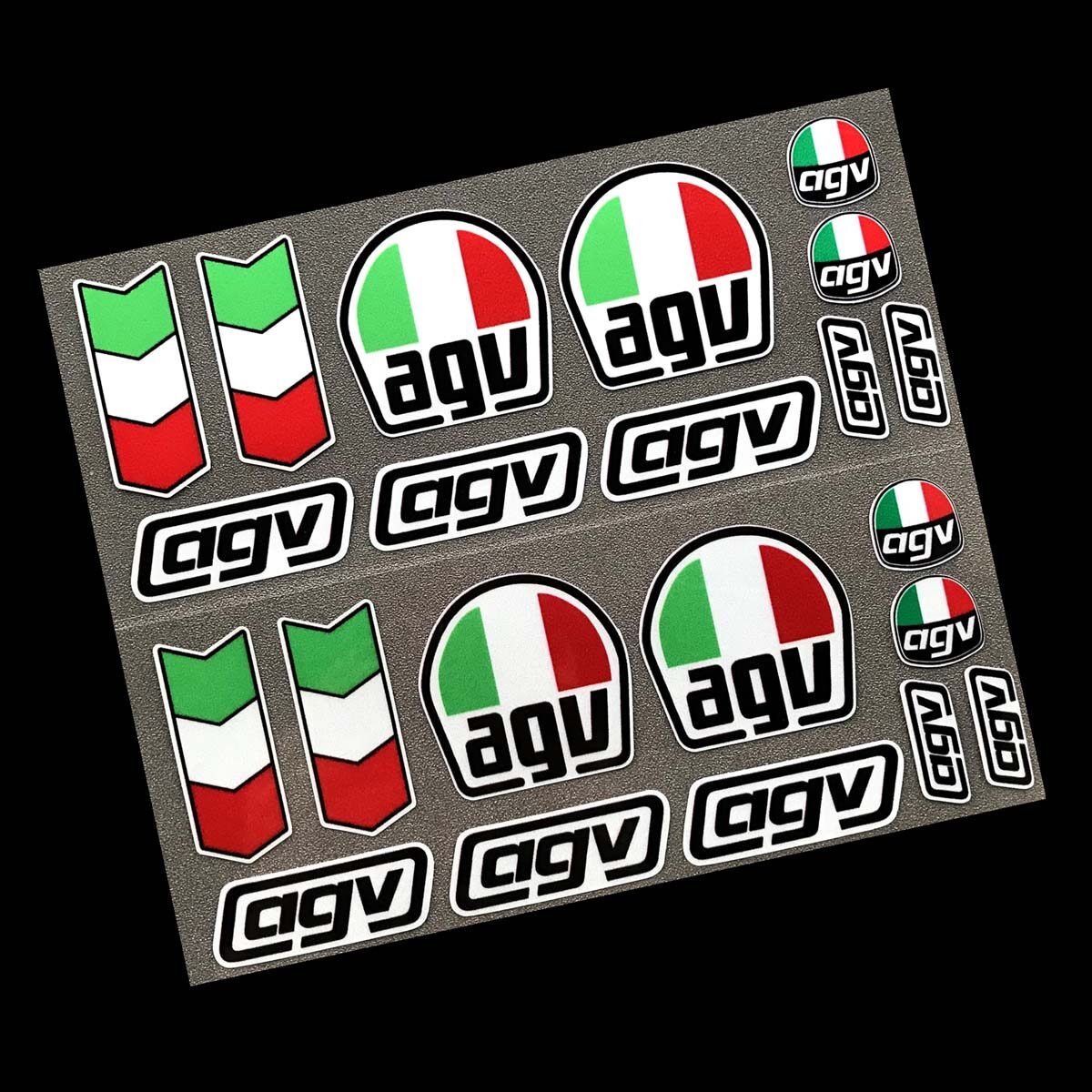 Motorcycle helmet decal AGV reflective sticker 3m stickers for Honda Suzuki Kawasaki Ducati Yamaha