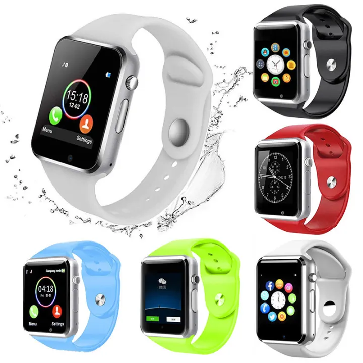 bluetooth smart wrist watch a1 gsm phone for android samsung iphone man women