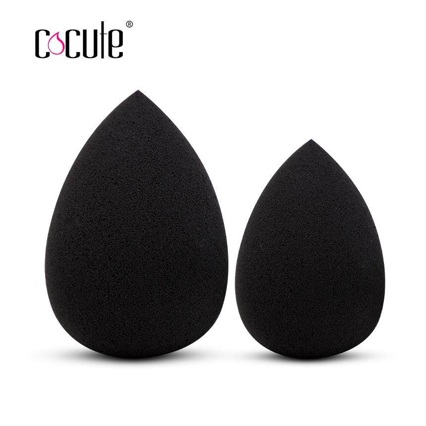 Cocute 2pclot ฟองน้ำแต่งหน้า Makeup Sponge High Quality Smooth Powder Beauty Cosmetic Puff Soft 0622