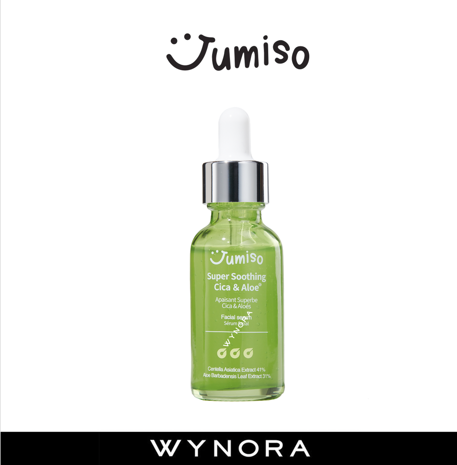 jumiso super soothing cica & aloe facial serum