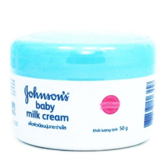 ??Kem dưỡng da Gohnsons Baby chứa sữa và gạo - 50g