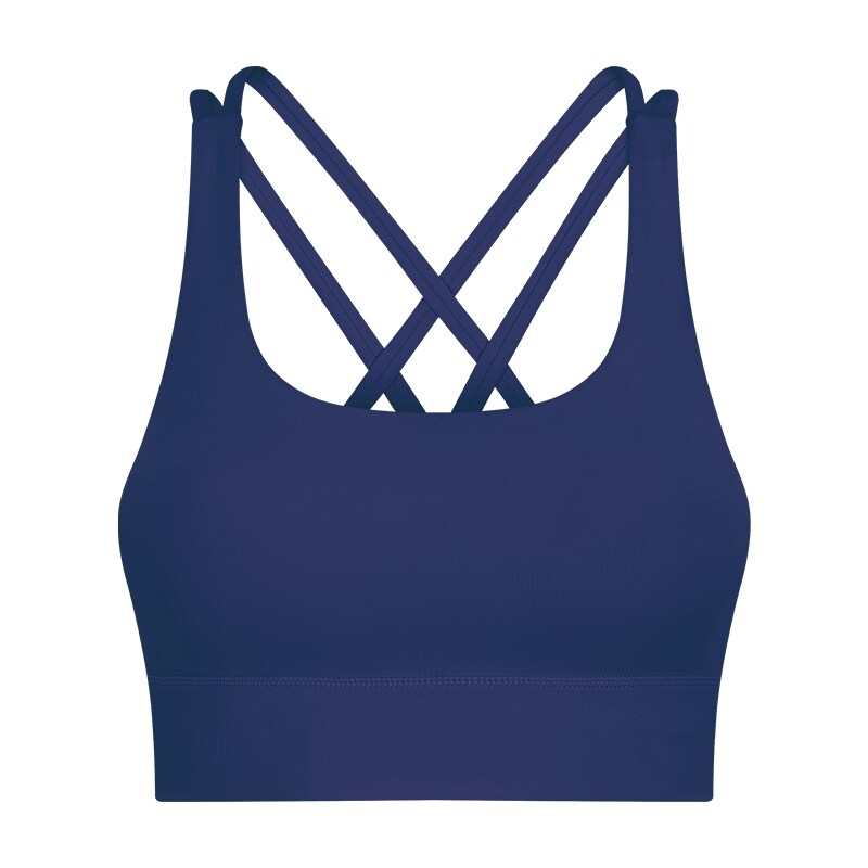 Lululemon female yoga sports bra vest lulu lemon website fitness running bra bra high strength
