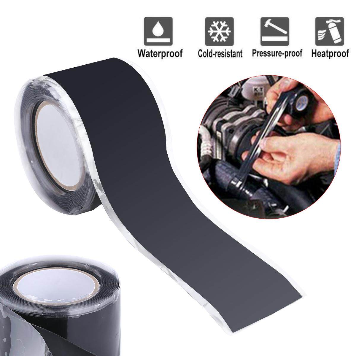 SOS Pipe Repair Tape Stop Water Leak burst plumbers waterproof Self amalgamating