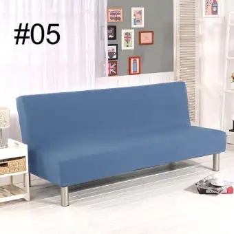 Solid Color Sofa Bed Cover Solid All Inclusive Slipcover For Sofa