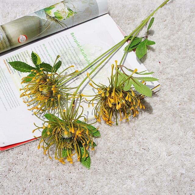 Wedding Artificial Flowers Long Branch Fake Flower Plastic Garden Decoration New