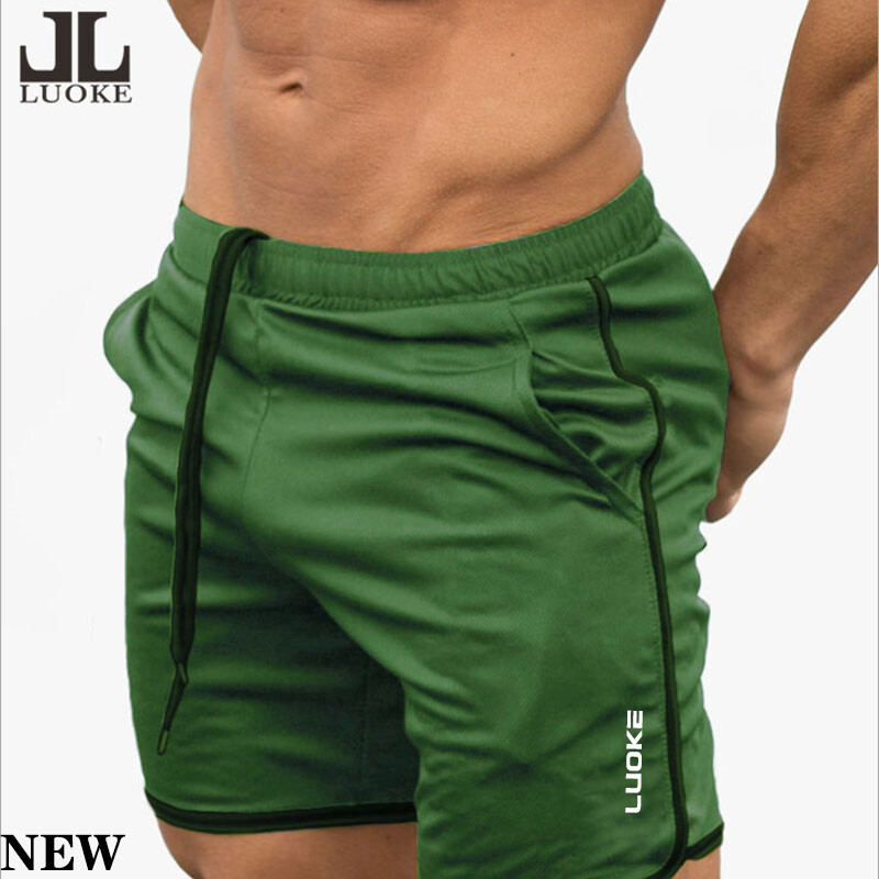 Luoke Men Sports short Pants Quick-drying Shorts Elastic Breathable Top Sales Loose Sport Yoga