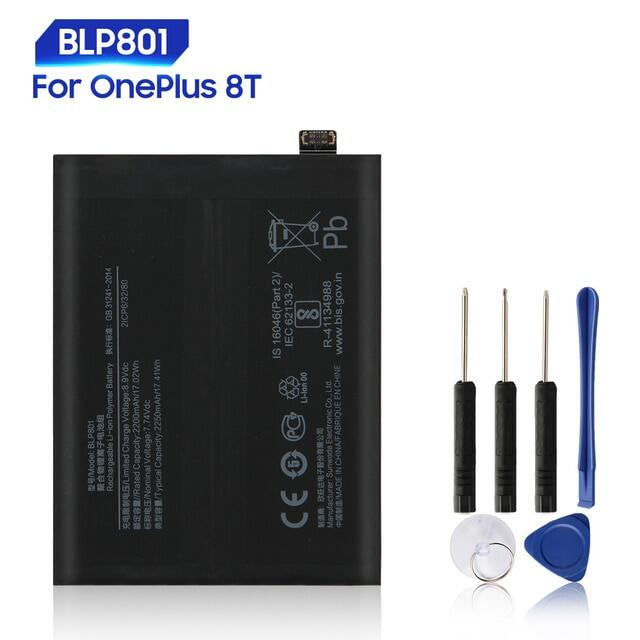 Original Replacement Battery BLP759 For OnePlus 9 9Pro 8Pro 8 8T One