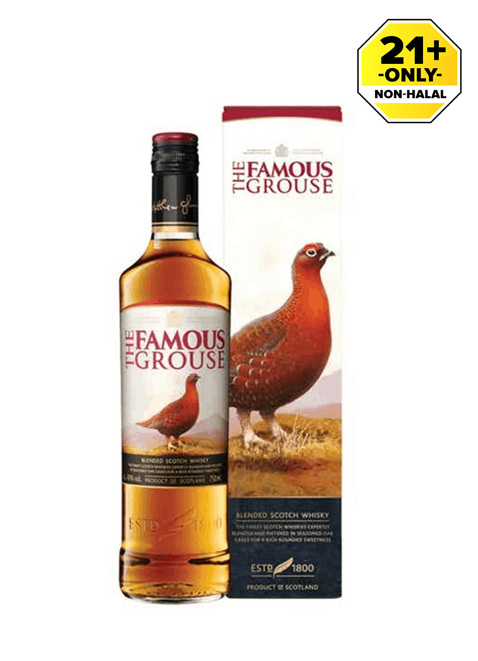 Famous Grouse Whisky 750ml Premium Scotch Whisky - Lazada | Lazada