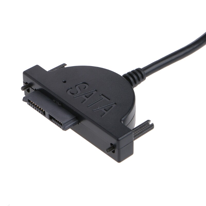 External USB To SATA 13Pin(7+6) Laptop DVD CD ROM Optical Drive Adapter Cable