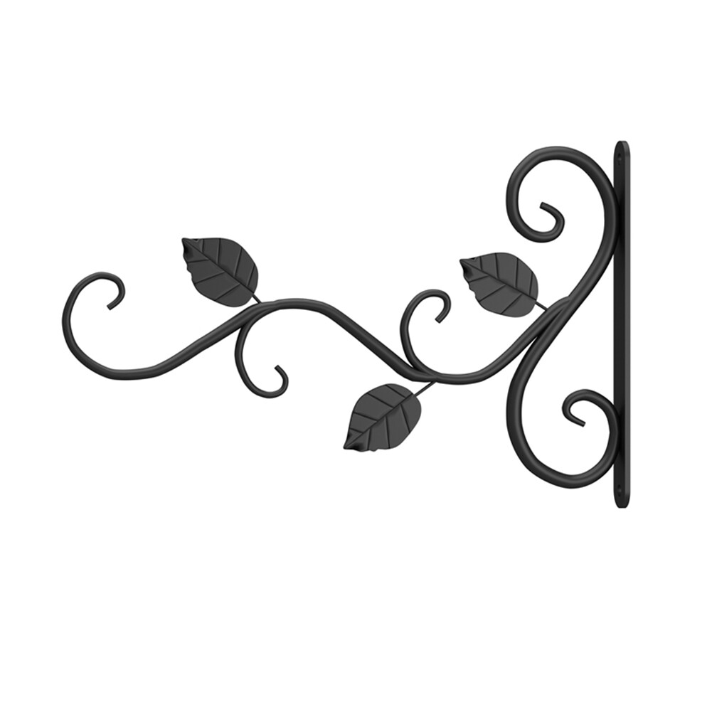 Wall Mounted Flower Pot Rack Hook Decorative Plant Bracket Hanger Iron Cast