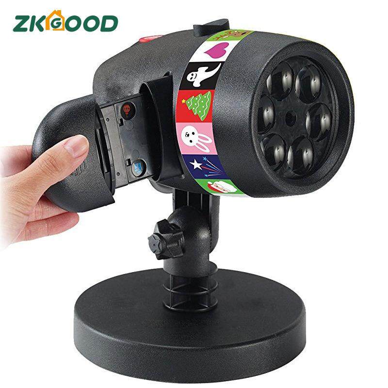 Zkgood Máy Chiếu Sao + Tặng 12 Full Trượt cho Xmas Halloween Ngày Lễ Đảng