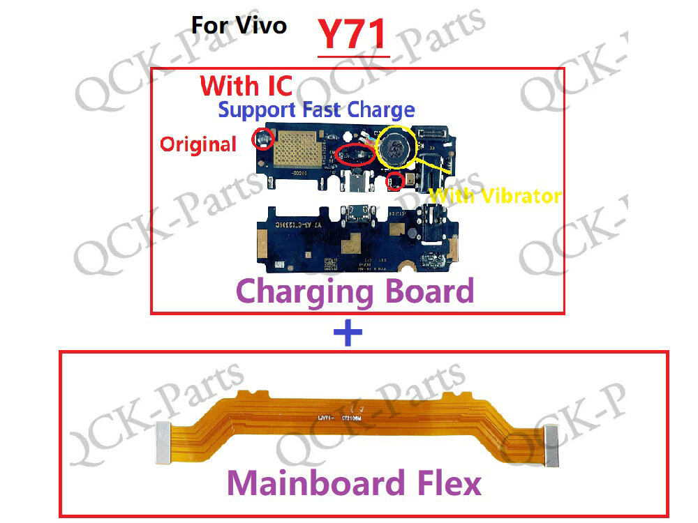 Charging Port Vivo V7 Plus Motherboard Price Main Motherboard Flex