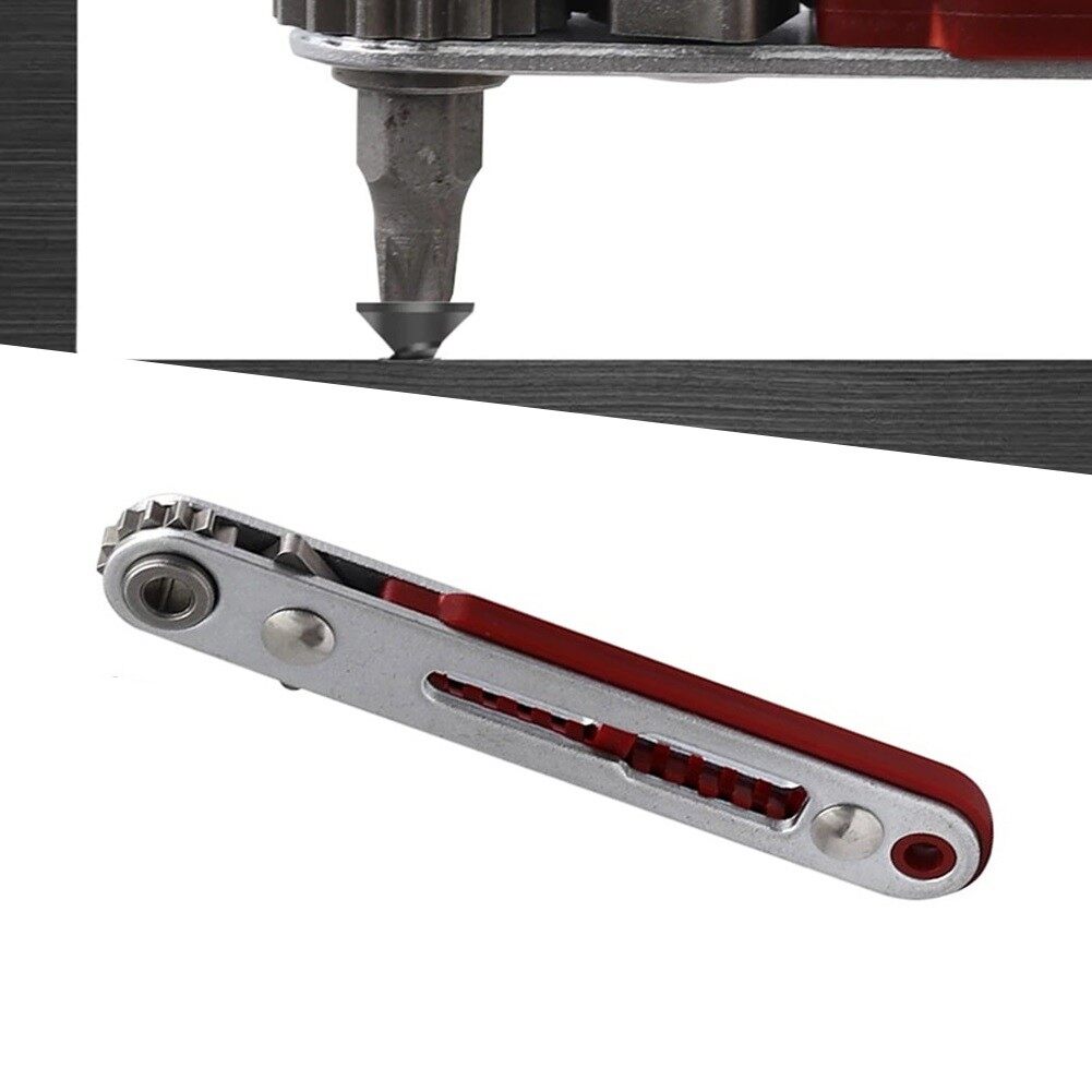 Accessory Ratchet Wrench 103mm Bidirectional Control Chrome Vanadium Steel
